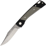 Mercury LUC Slip Joint Green Micarta & Aluminum Folding Elmax Knife 9LUCCVC
