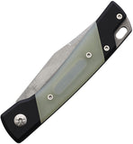 Mercury LUC Slip Joint Jade G10 & Aluminum Folding Elmax Pocket Knife 9LUCG10NC