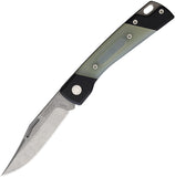 Mercury LUC Slip Joint Jade G10 & Aluminum Folding Elmax Pocket Knife 9LUCG10NC