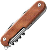 MKM-Maniago Knife Makers Campo 7 Multipurpose Folding Pocket Knife CP07MAGNC