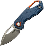 MKM - Maniago Knife Makers Isonzo Linerlock FRN Blue N690 Folding Knife 038