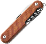 MKM-Maniago Knife Makers Malga 6 Multipurpose Folding Pocket Knife MP06MAGNC