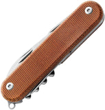 MKM-Maniago Knife Makers Malga 6 Multipurpose Folding Pocket Knife MP06MAGNC