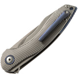 MKM-Maniago Knife Makers Timavo Linerlock Viper 3D SB Folding Knife v023
