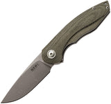 MKM-Maniago Knife Makers Timavo Linerlock Viper Green Folding Knife v027- On Sale
