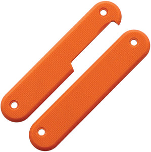 MKM-Maniago Knife Makers Malga 6 Orange G10 Knife Handle Scales XMP06GOR