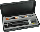Mag-Lite 3AAA Battery Cell XL50 White LED Black Aluminum Body Flashlight 63257