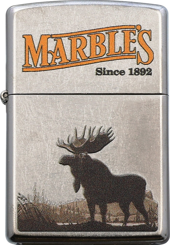 Marbles Moose Zippo Lighter USA Made 20633