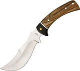 Marbles Upswept Wide Belly Full Tang Zebra Wood Skinner Knife - 289