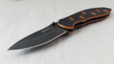 Marbles Deer Track Assisted Open Folding Orange Knife Pocket Folder Hunting - 324