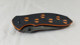 Marbles Deer Track Assisted Open Folding Orange Knife Pocket Folder Hunting - 324