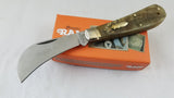 Marbles Knives Rams Horn Hawkbill Folding Pocket Knife 364