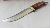 Marbles Skinner 9.75" Fixed Hunting Knife with Leather Belt Sheath - 397