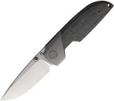 Matsey Basilisk Framelock Black Micarta Folding Bohler M390 Pocket Knife 001BM