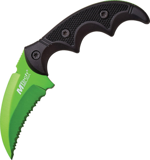 Mtech Fixed Knife Green 2