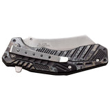 Master Lot of 12 A/O Cleaver Gray Folding 3Cr13 Stainless Pocket Knife A113BXX