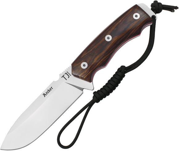 Nieto Archer Survival Cocobolo Wood Molybdenum Fixed Blade Knife 1091C
