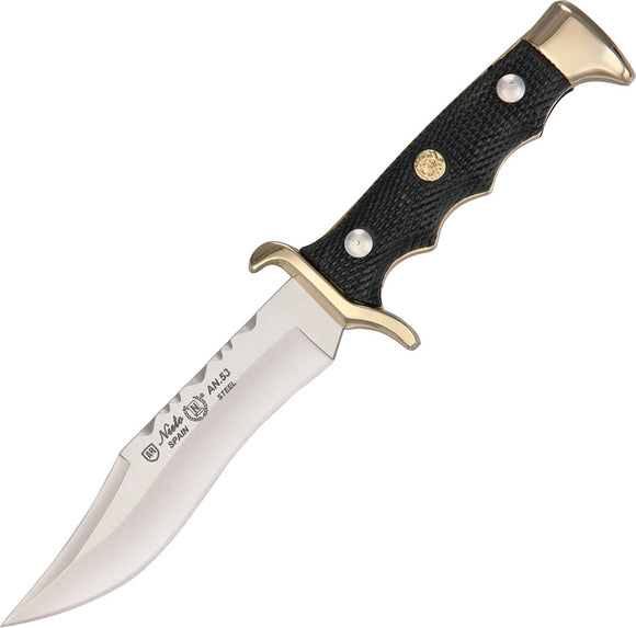 Nieto Cuchillo Linea Gran Cazador Black ABS AN-58 Fixed Blade Knife 2001A