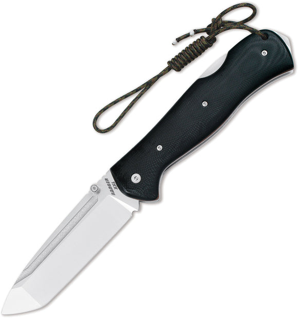 Nieto Ranger XXL Lockback Black Micarta Folding Bohler N690 Pocket Knife R011G10