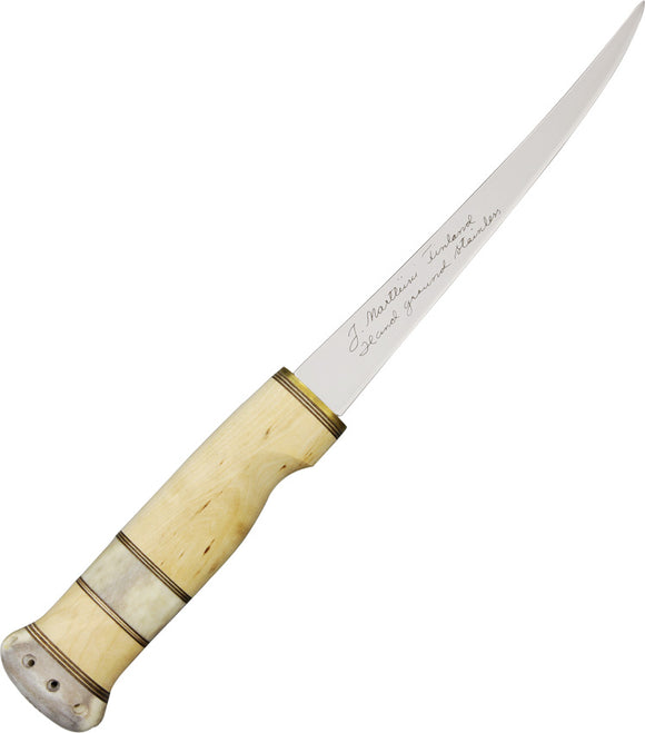 Rapala Witches Tooth Collector Birch Stainless Fixed Blade Fillet Knife 15011