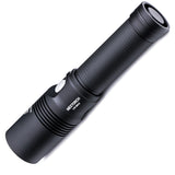 Nextorch L10 Max Black Smooth Aluminum Water Resistant Flashlight L10MAX
