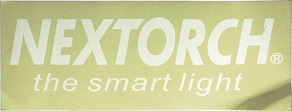 Nextorch The Smart Light Logo Sticker XS