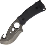 Outdoor Element Phoenix Talon Black Guthook D2 Steel Fixed Blade Knife PKT   - On Sale