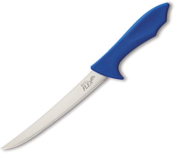Outdoor Edge Blue Reel Flex Fillet Fixed Blade Knife RF75C
