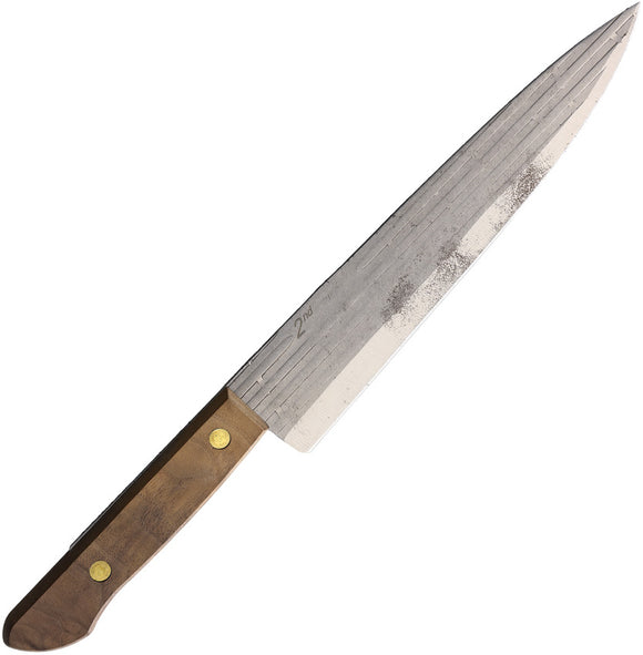 Old Hickory Cook 79-8 Factory Second Brown Wood Fixed Blade Knife 7045X