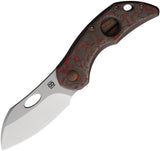 Olamic Cutlery Busker Framelock Carbon Fiber Folding MagnaCut Pocket Knife 122