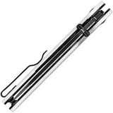 Oknife Drever Pocket Knife Linerlock White G10 Folding N690 Sheepsfoot DREVERWH