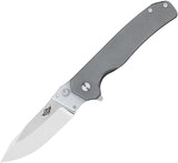 Oknife Freeze 4 Framelock Gray Titanium Folding 154CM Pocket Knife FREEZE4TI