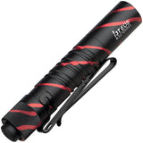Olight i3T EOS Mini Lava Black & Red Aluminum Water Resistant Flashlight TI3TBL