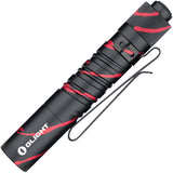 Olight i3T EOS Mini Lava Black & Red Aluminum Water Resistant Flashlight TI3TBL