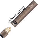Olight i3T EOS Mini Flashlight Tan Aluminum Water Resistant I3TDT1