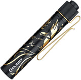 Olight i3T 2 EOS Mini Black & Gold Aluminum Water Resistant 3.5" Flashlight IET2DGPNGDBK