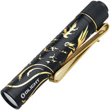 Olight i3T 2 EOS Mini Black & Gold Aluminum Water Resistant 3.5" Flashlight IET2DGPNGDBK