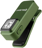 Olight Oclip Clip Green 1.9"  Aluminum Water Resistant Flashlight OCLIPODG