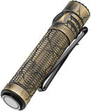 Olight Warrior Mini 3 Cracked Brass Camo Water Resistant Flashlight WRMINI3CRBR