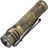 Olight Warrior Mini 3 Cracked Brass Camo Water Resistant Flashlight WRMINI3CRBR