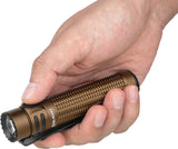 Olight Warrior Mini 3 Brown Smooth Mini Water Resistant Flashlight WRMINI3DT