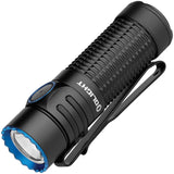 Olight Warrior Nano Black Aluminum Water Resistant Flashlight WRNANOBK