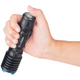 Olight Warrior X Pro Flashlight Black & Blue Aluminum Water Resistant WRXPROBK1