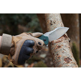 Oknife Zilla Pocket Knife Linerlock Green G10 Folding 154CM Sheepsfoot ZILLAGN