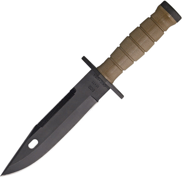 Ontario M11 EOD Tan GFN 420 Stainless Steel Fixed Blade Knife 1982