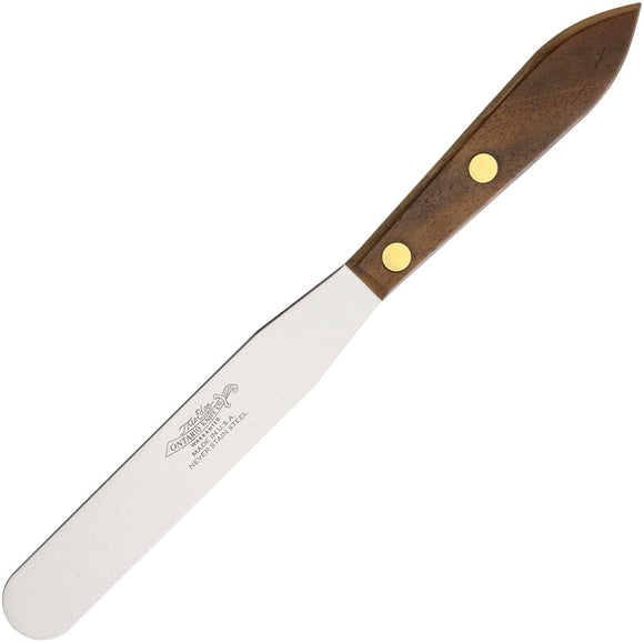 Ontario Spatula Factory Second Brown Wood Handle Stainless Blade 2215SEC