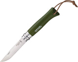 Opinel Trekking Khaki Lace No 8 Hornbeam Knife 1703