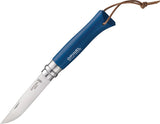 Opinel Trekking Blue Lace No 8 Hornbeam Knife - 1704