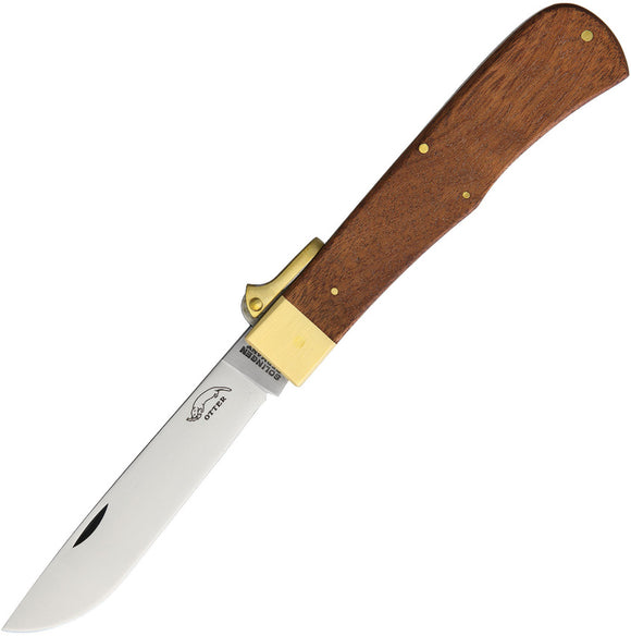 OTTER-Messer Safety Sapeli Wood Carbon Steel Pocket Knife Made in Germany 05
