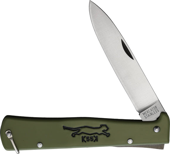 OTTER-Messer Large Mercator Lockback Stainless Folding Pocket Knife 10426RKOL
